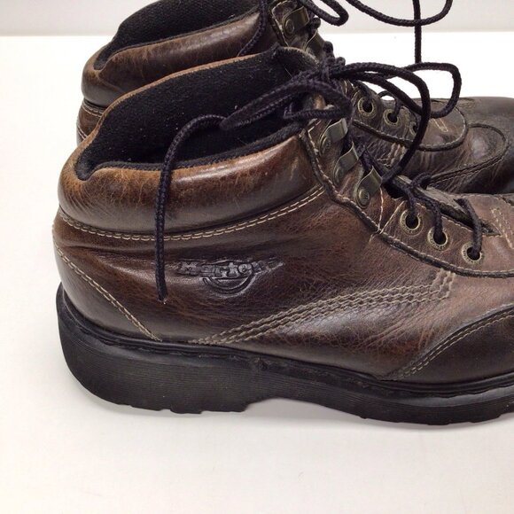 Dr. Martens Boots Y2K Brown Hiking Made in England Leather - Picture 6 of 14